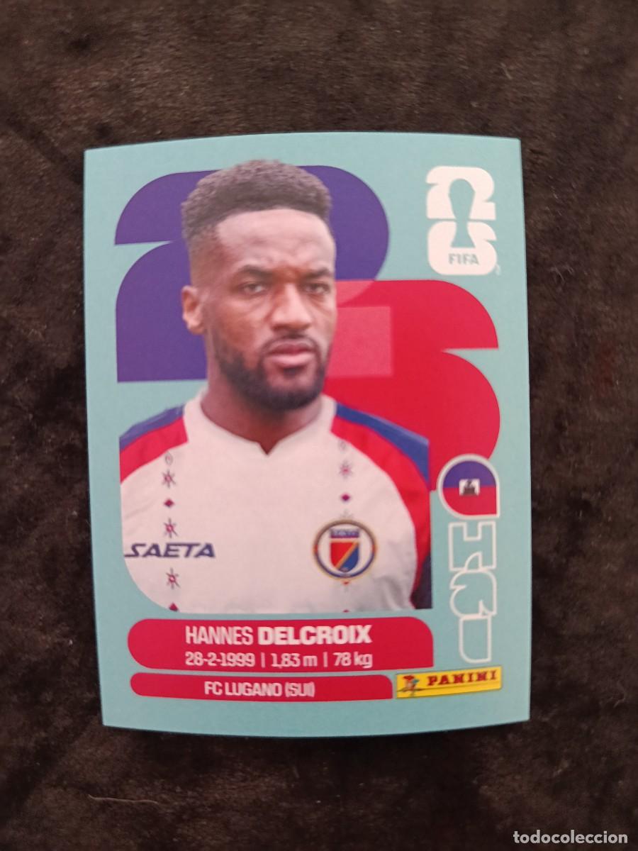 Cromos de F&uacute;tbol: FIFA WORLD CUP 2026 PANINI. #HAI 9. HANNES DELCROIX. HAITI