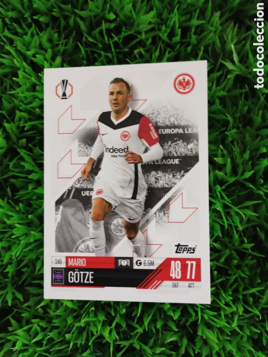 Figurine di Calcio: Gotze Eintracht Frankurt Match Attax 24-25 # 249