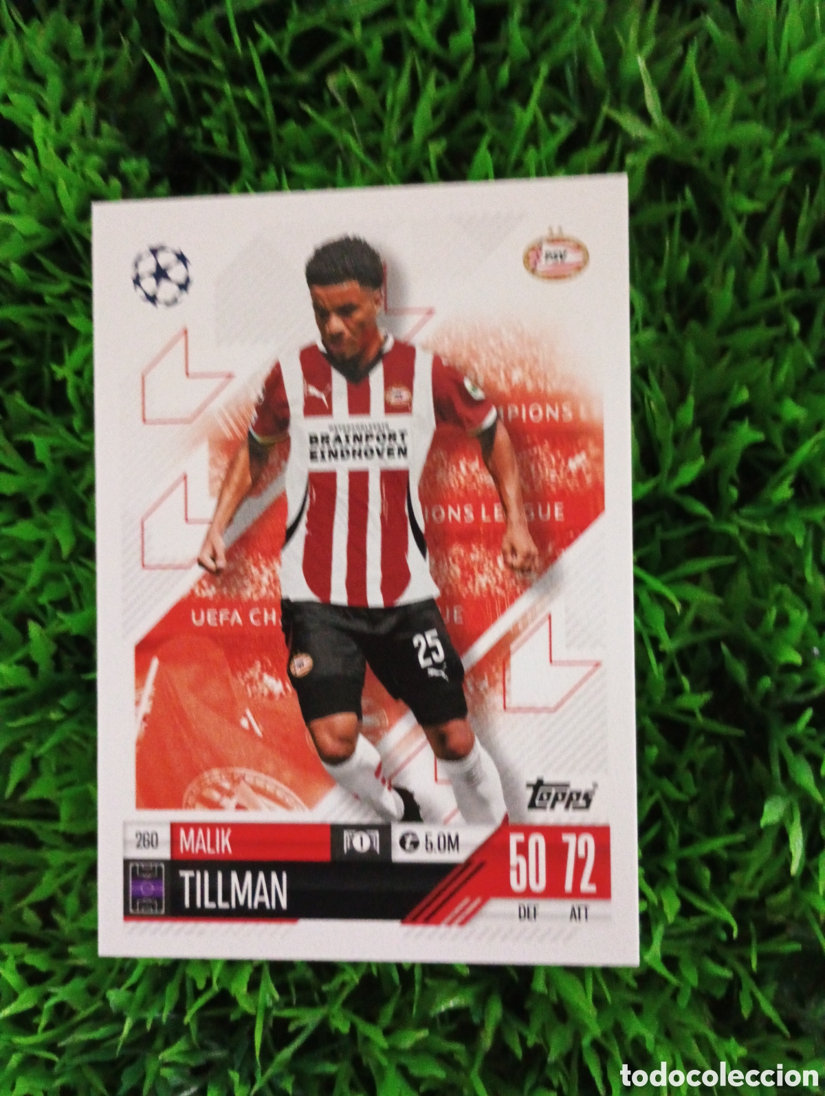 Figurine di Calcio: Tillman Psv Eindhoven Match Attax 24-25 # 260