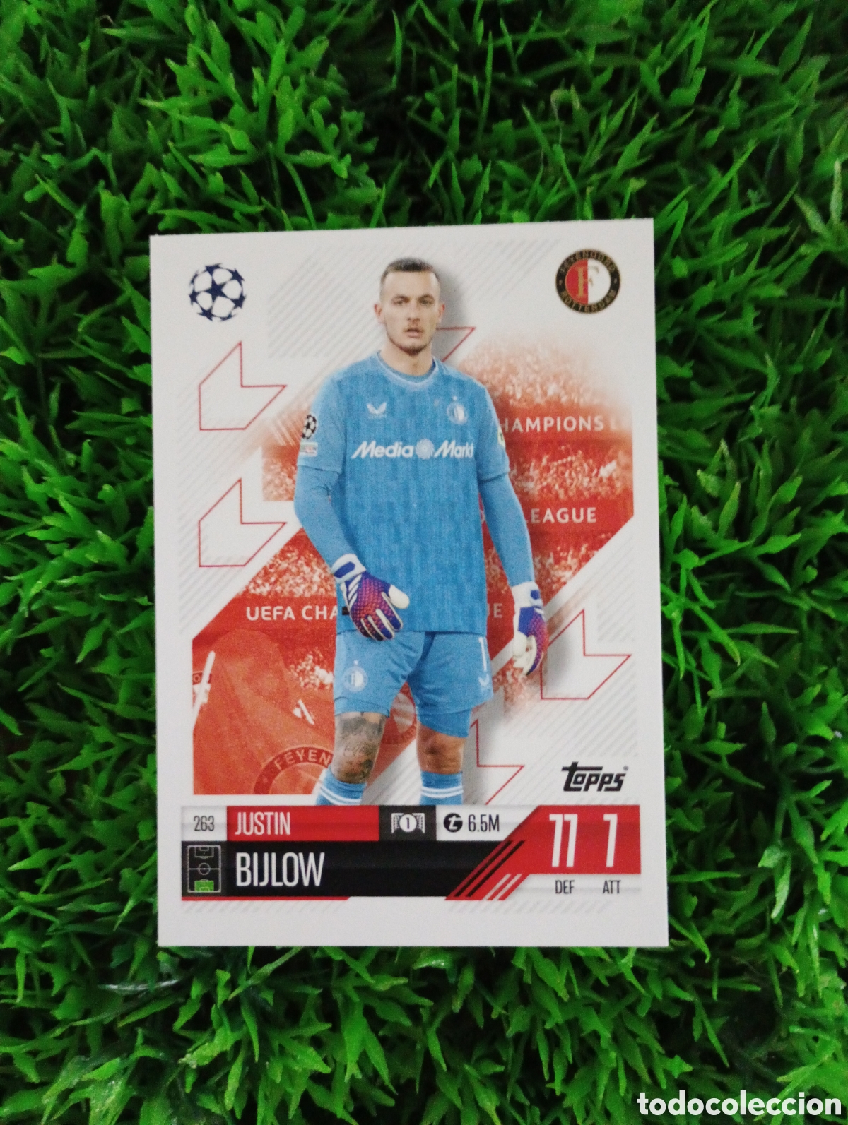 Figurine di Calcio: Bijlow Feyenoord Match Attax 24-25 # 263