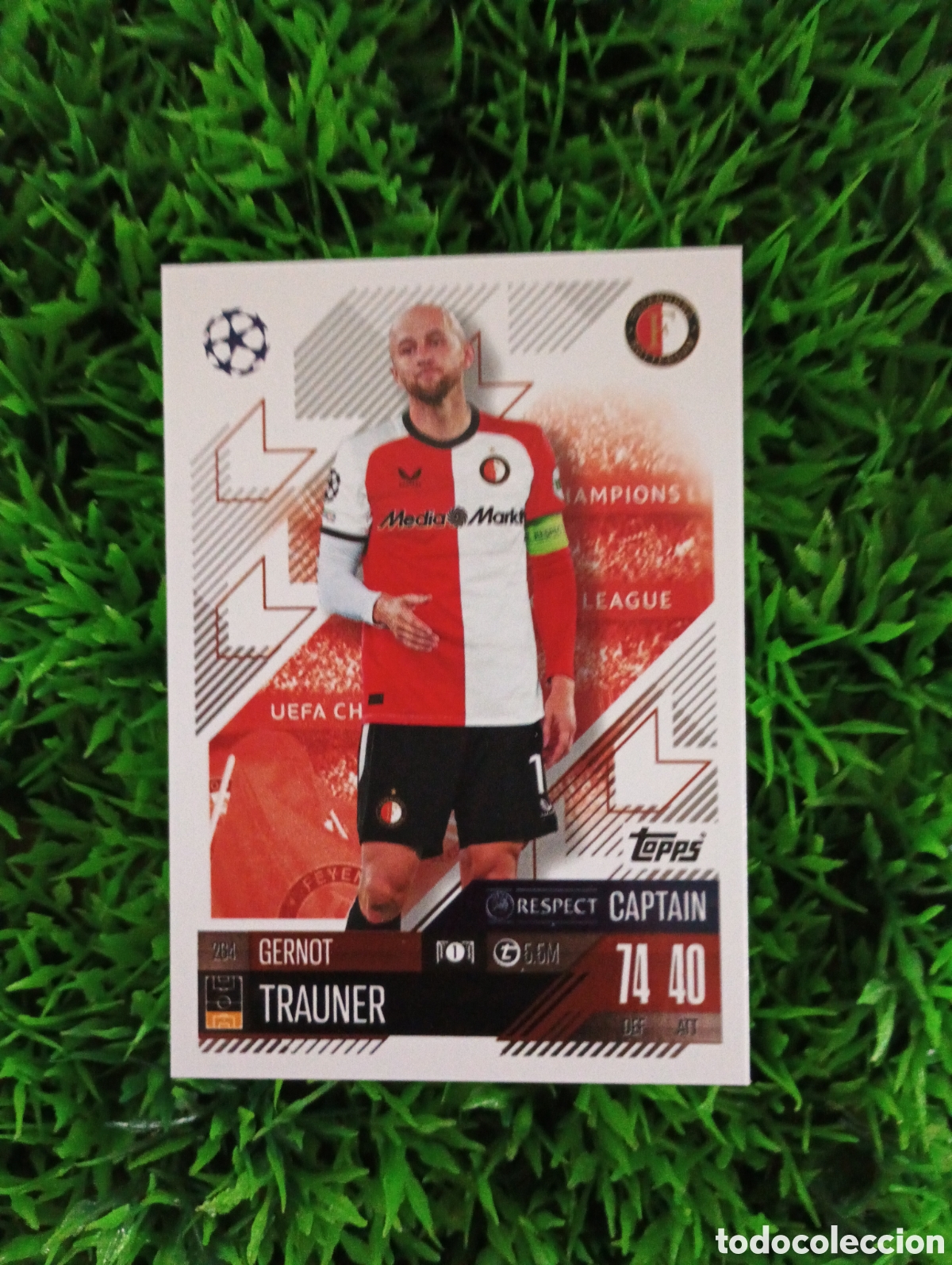 Figurine di Calcio: Trauner Feyenoord Match Attax 24-25 # 264