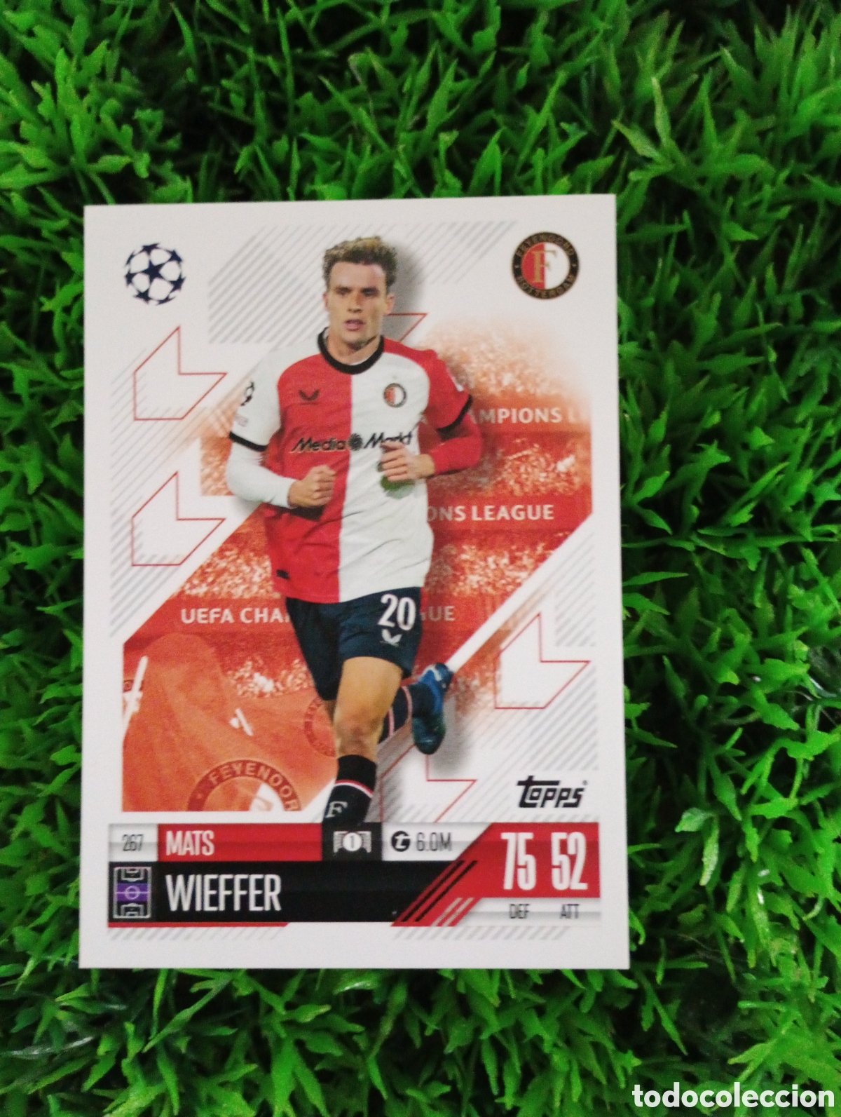 Figurine di Calcio: Wieffer Feyenoord Match Attax 24-25 # 267