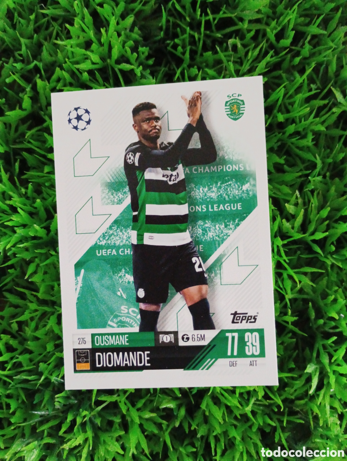 Cartes &agrave; collectionner de Football: Diomande Sporting Portugal Match Attax 24-25 # 275