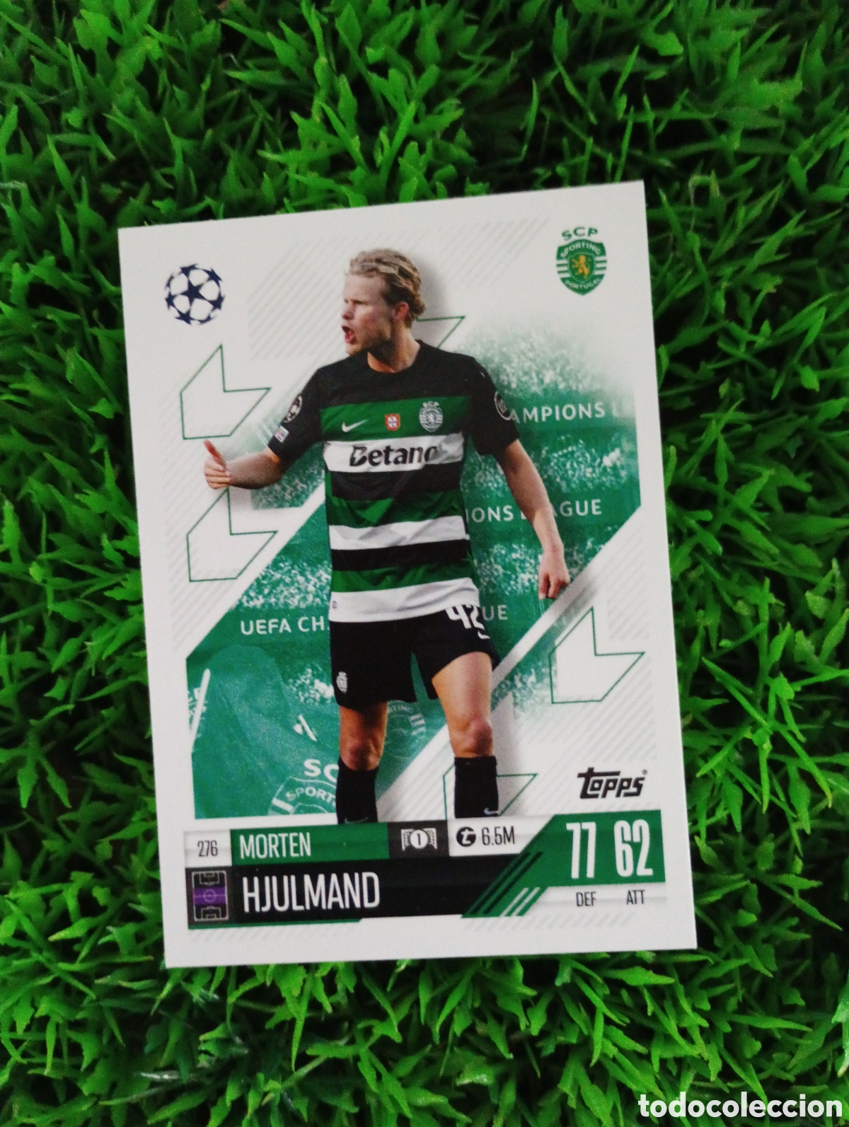 Cartes &agrave; collectionner de Football: Hjulmand Sporting Portugal Match Attax 24-25 # 276