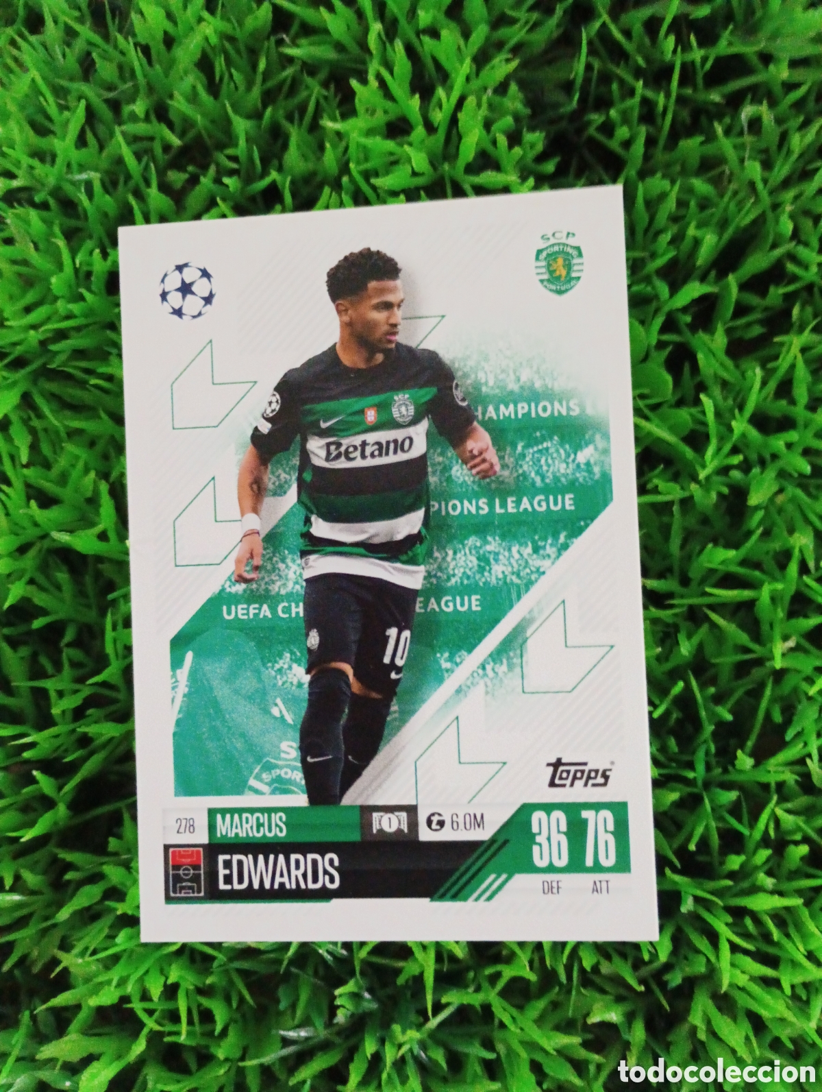 Cartes &agrave; collectionner de Football: Edwards Sporting Portugal Match Attax 24-25 # 278