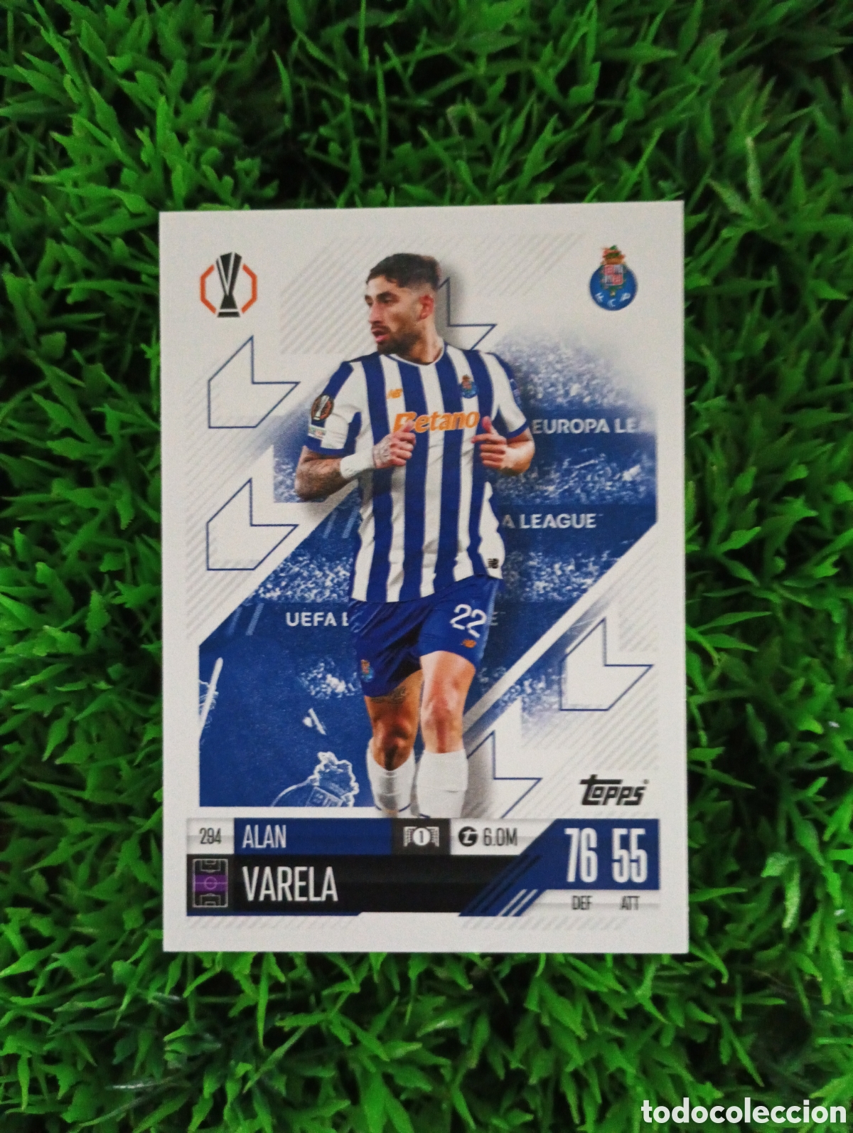 Cartes &agrave; collectionner de Football: Varela Oporto Match Attax 24-25 # 294