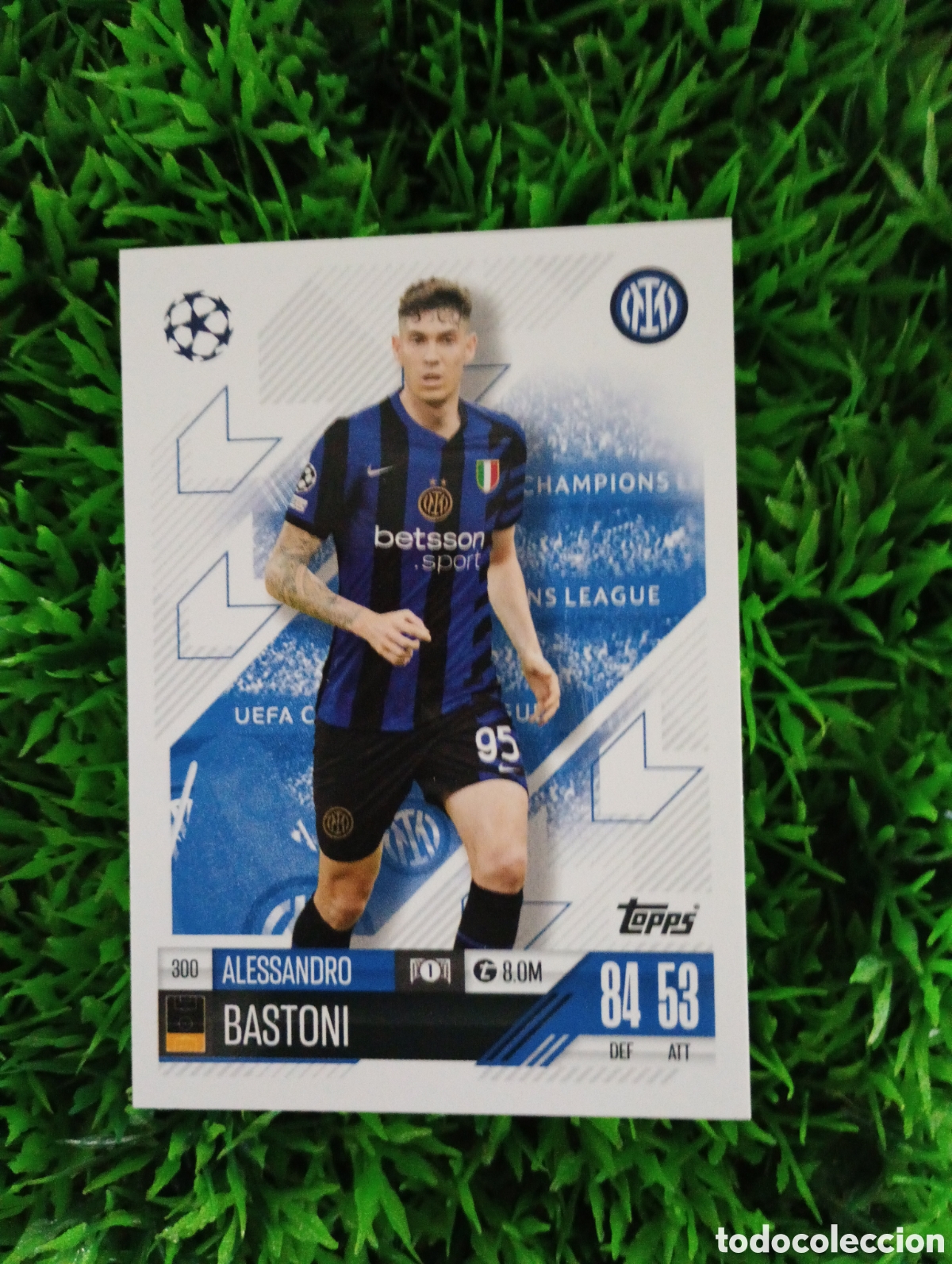 Cartes &agrave; collectionner de Football: Bastoni Inter De Milan Match Attax 24-25 # 300