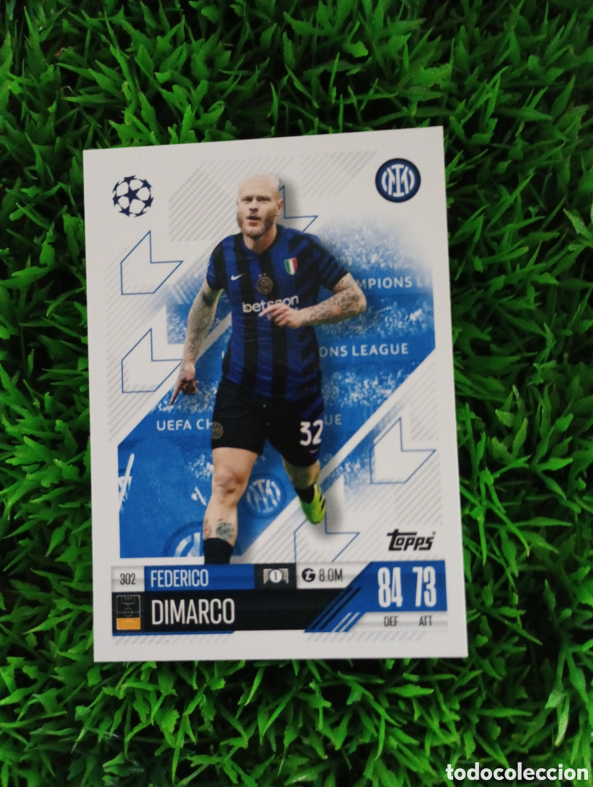 Cartes &agrave; collectionner de Football: Dimarco Inter De Milan Match Attax 24-25 # 302