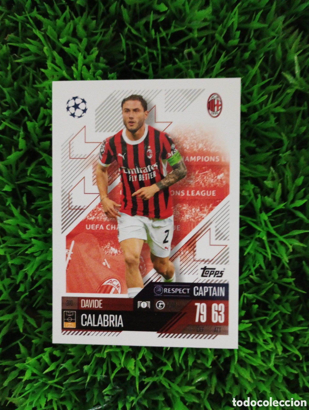 Cromos de Futebol: Calabria Milan Match Attax 24-25 # 310
