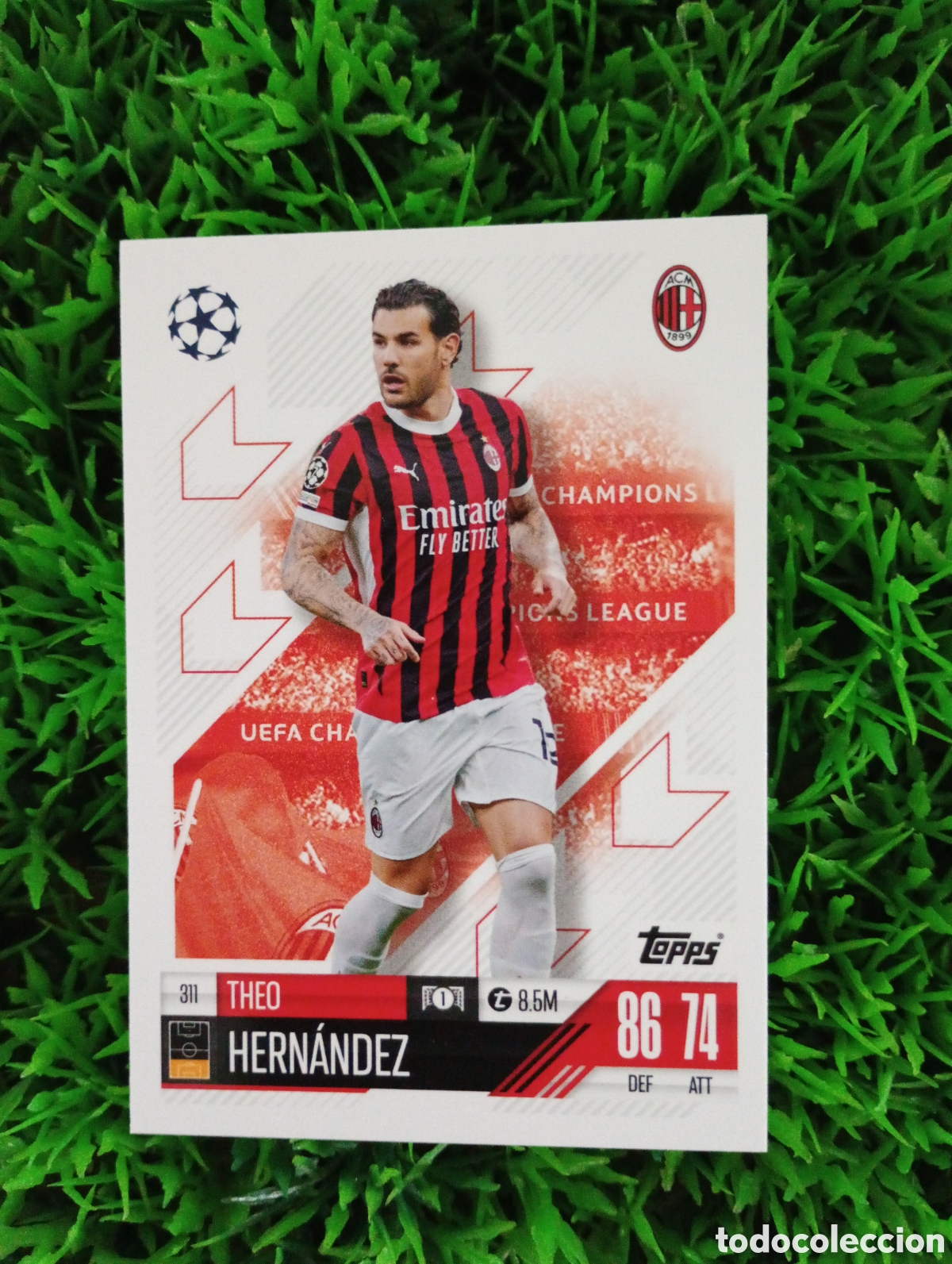 Cromos de Futebol: Theo Hernandez Milan Match Attax 24-25 # 311