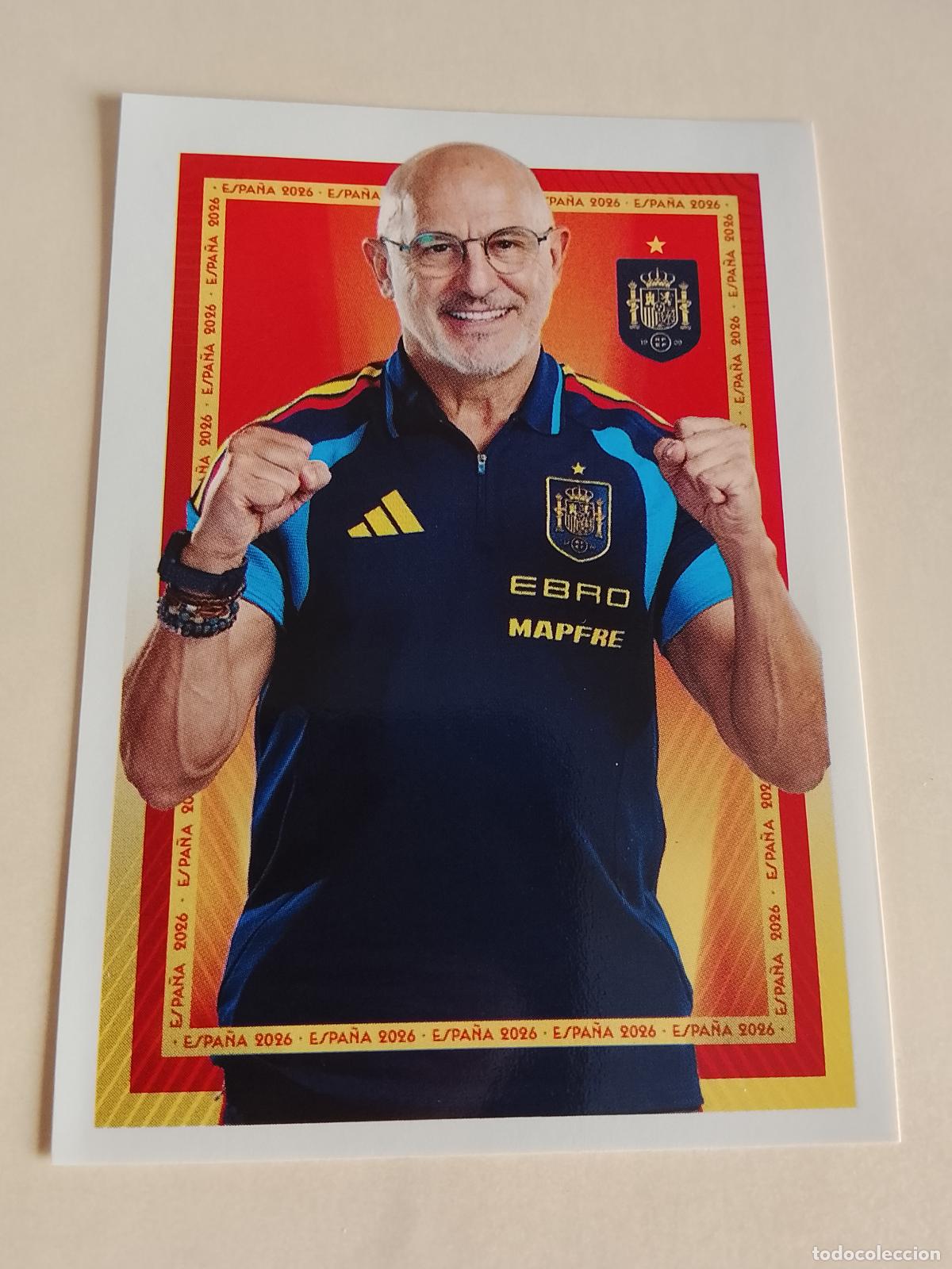 Cromos de F&uacute;tbol: N 7 CROMO PARA ALBUM DE ⚽ FUTBOL PANINI SELECCION ESPA&Ntilde;OLA ESPA&Ntilde;A SPAIN CARREFOUR 26 2026 ⚽