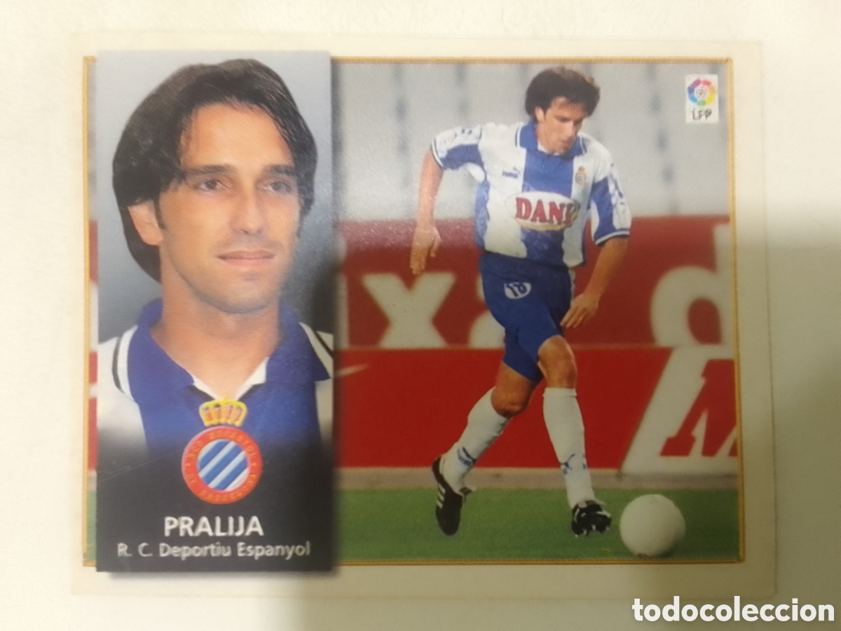 Cromos de F&uacute;tbol: Colecciones Este 98-99 Pralija &bull; Espanyol.