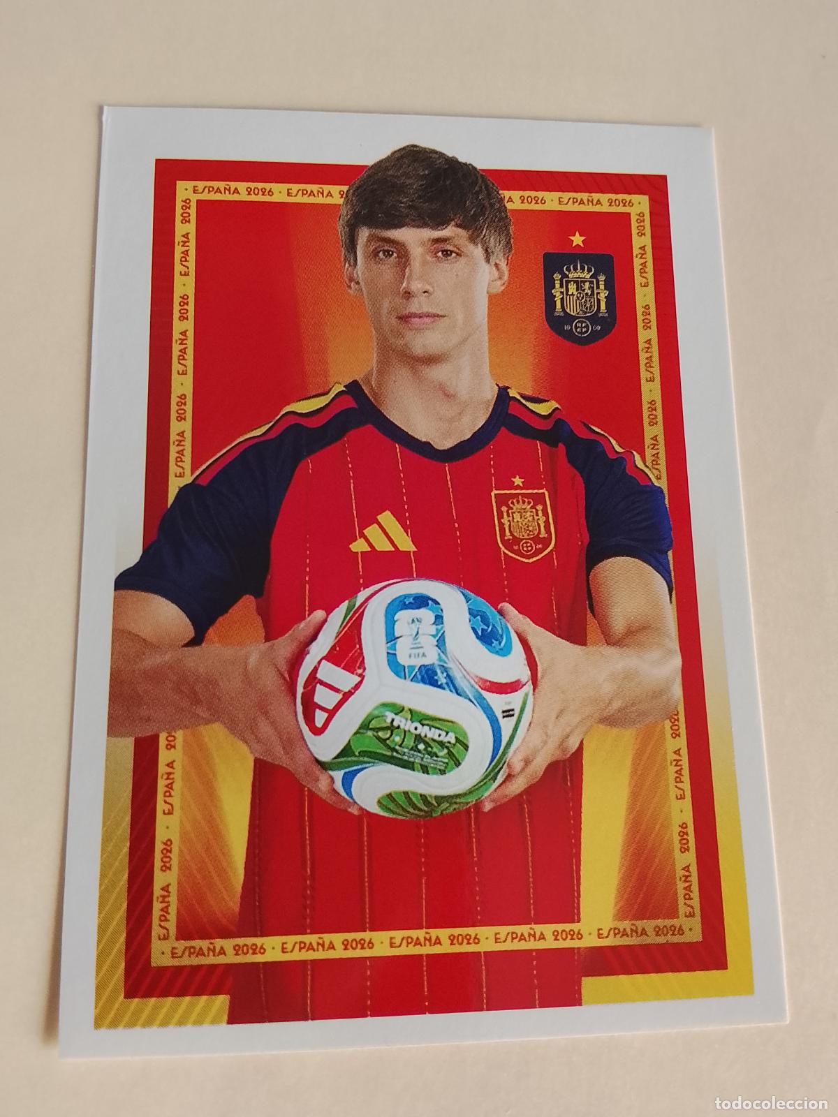 Cromos de F&uacute;tbol: N 25 CROMO PARA ALBUM DE ⚽ FUTBOL PANINI SELECCION ESPA&Ntilde;OLA ESPA&Ntilde;A SPAIN CARREFOUR 26 2026 ⚽