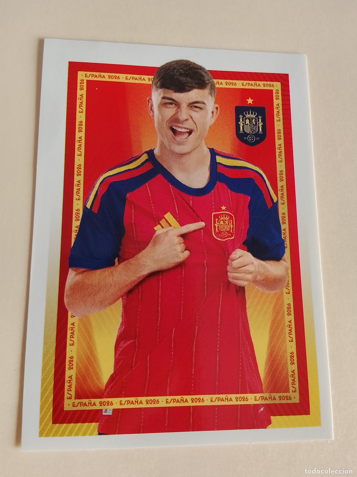 Cromos de F&uacute;tbol: N 37 CROMO PARA ALBUM DE ⚽ FUTBOL PANINI SELECCION ESPA&Ntilde;OLA ESPA&Ntilde;A SPAIN CARREFOUR 26 2026 ⚽