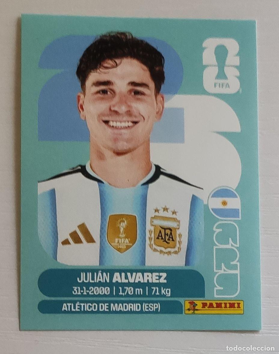 Cromos de F&uacute;tbol: Cromo Juli&aacute;n Alvarez Argentina ARG 19 FIFA World Cup 2026 Mundial 2026 Panini Nunca Pegado
