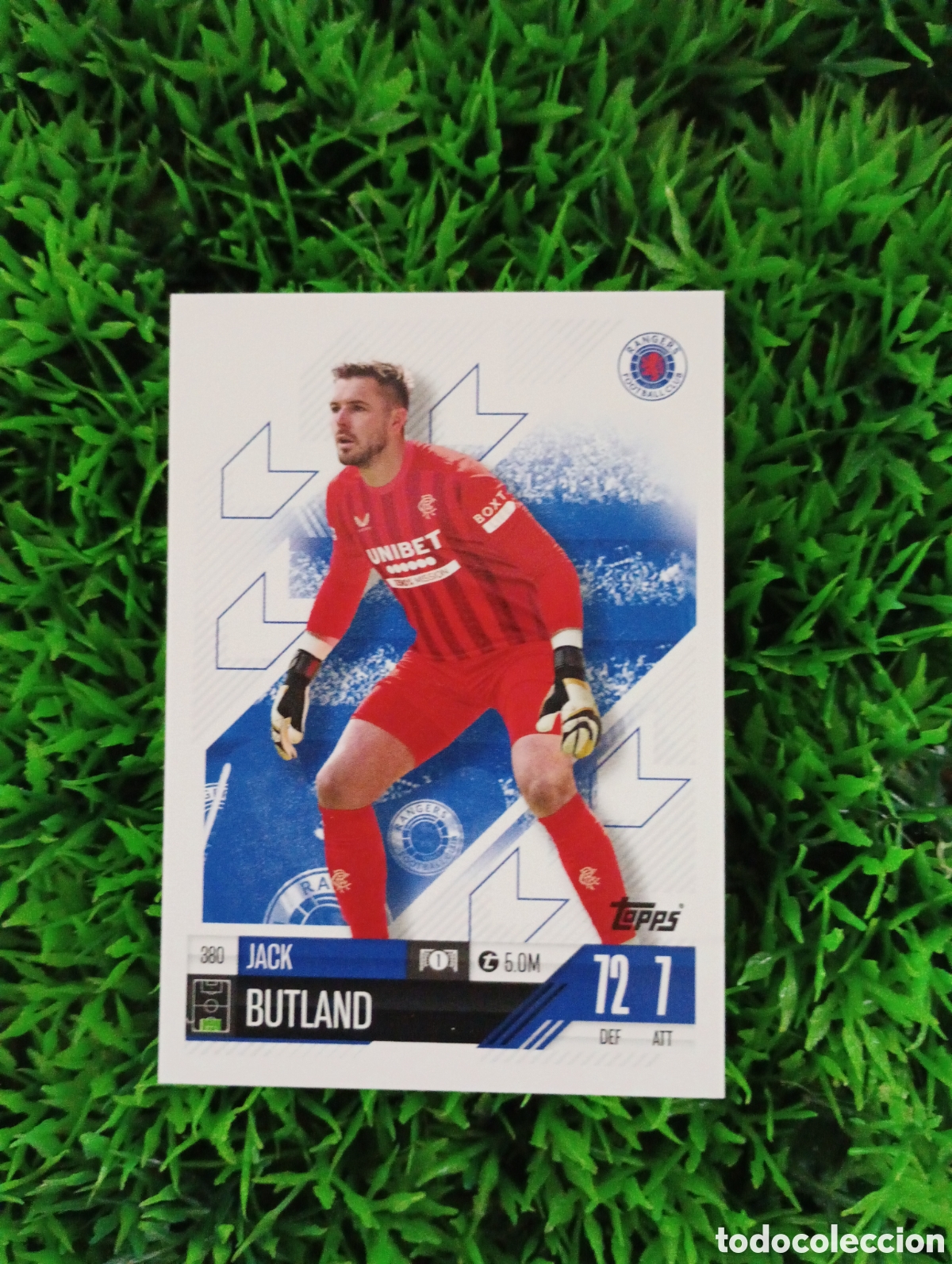 Figurine di Calcio: Butland Rangers Match Attax 24-25 # 380