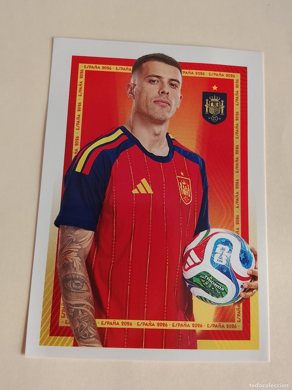 Cromos de F&uacute;tbol: N 13 CROMO PARA ALBUM DE ⚽ FUTBOL PANINI SELECCION ESPA&Ntilde;OLA ESPA&Ntilde;A SPAIN CARREFOUR 26 2026 ⚽