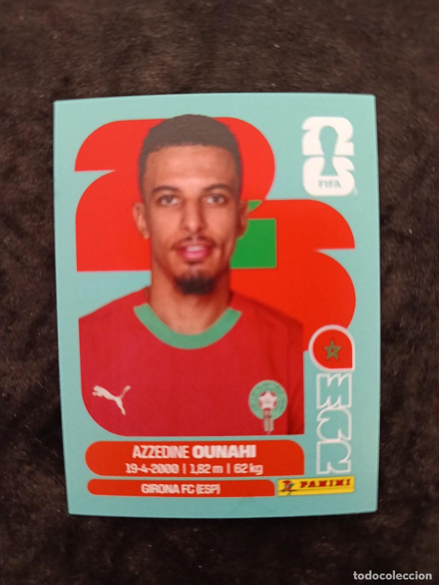 Fu&szlig;ball-Sticker: FIFA WORLD CUP 2026 PANINI. #MAR 11. AZZEDINE OUNAHI. MARRUECOS
