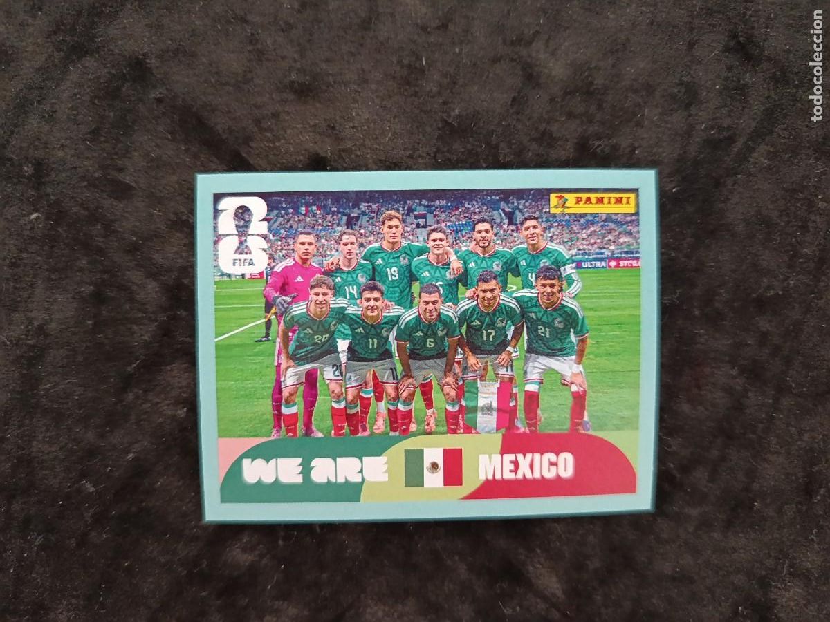 Fu&szlig;ball-Sticker: FIFA WORLD CUP 2026 PANINI. #MEX 13. EQUIPO MEXICO