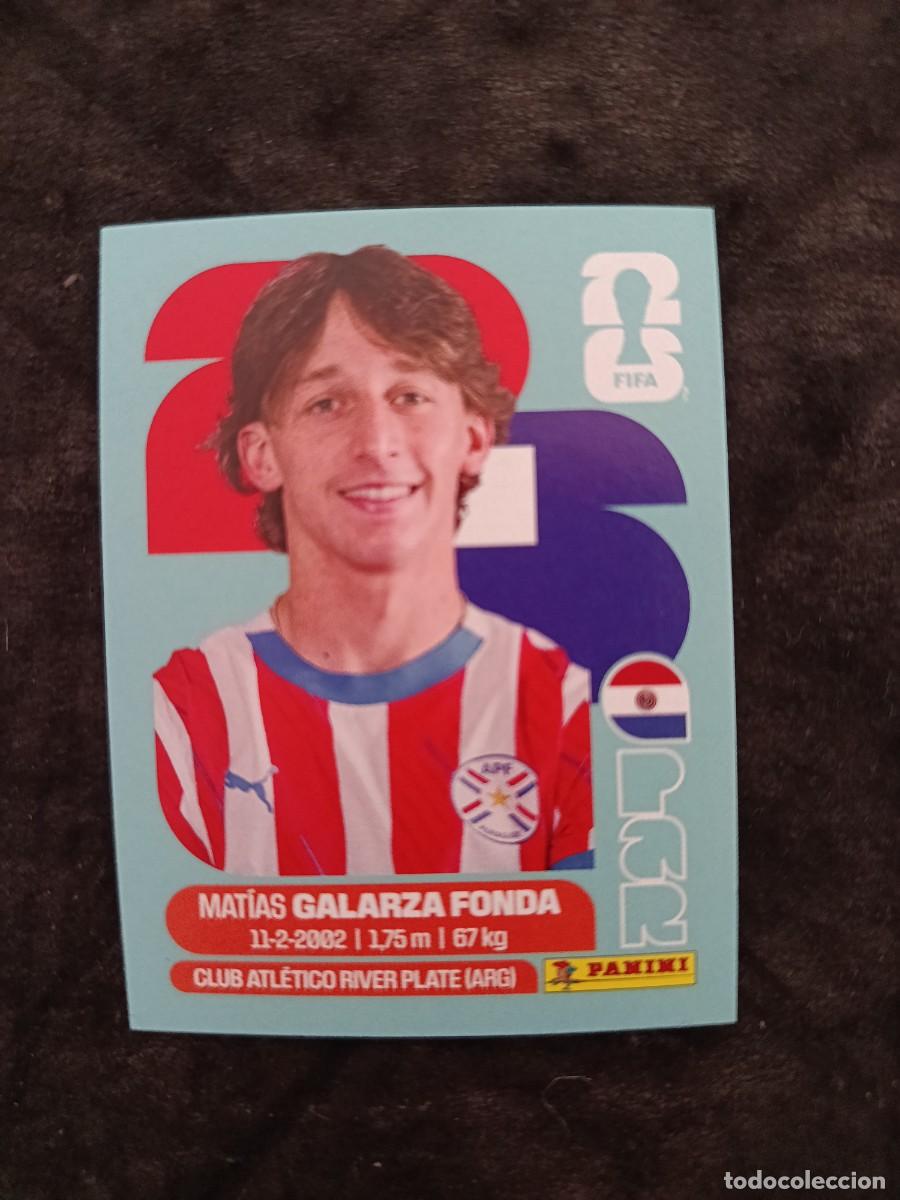 Cromos de F&uacute;tbol: FIFA WORLD CUP 2026 PANINI. #PAR 14. MAT&Iacute;AS GALARZA FONDA. PARAGUAY