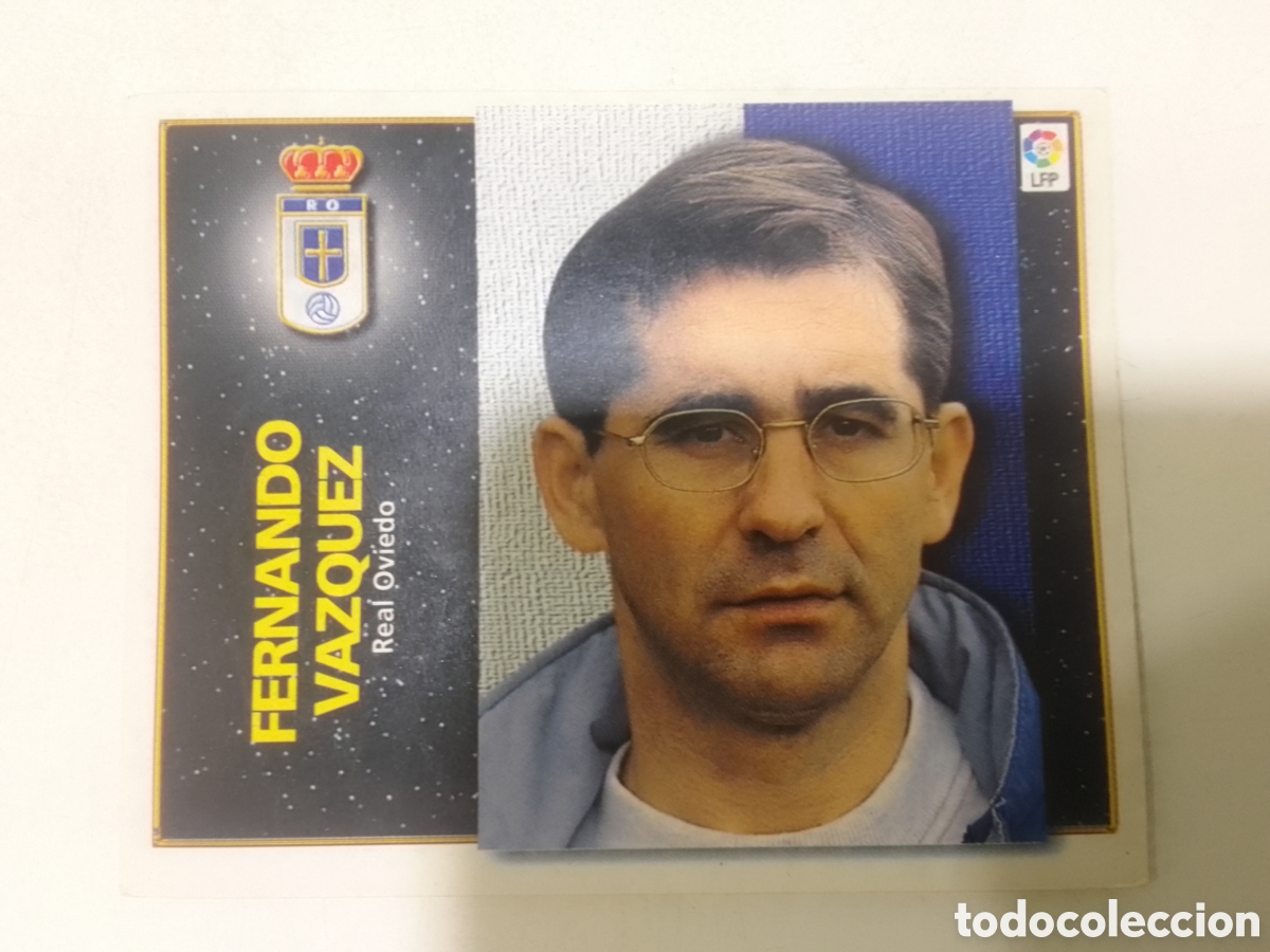 Cartes &agrave; collectionner de Football: Colecciones Este 98-99 Fernando Vazquez &bull; Oviedo.