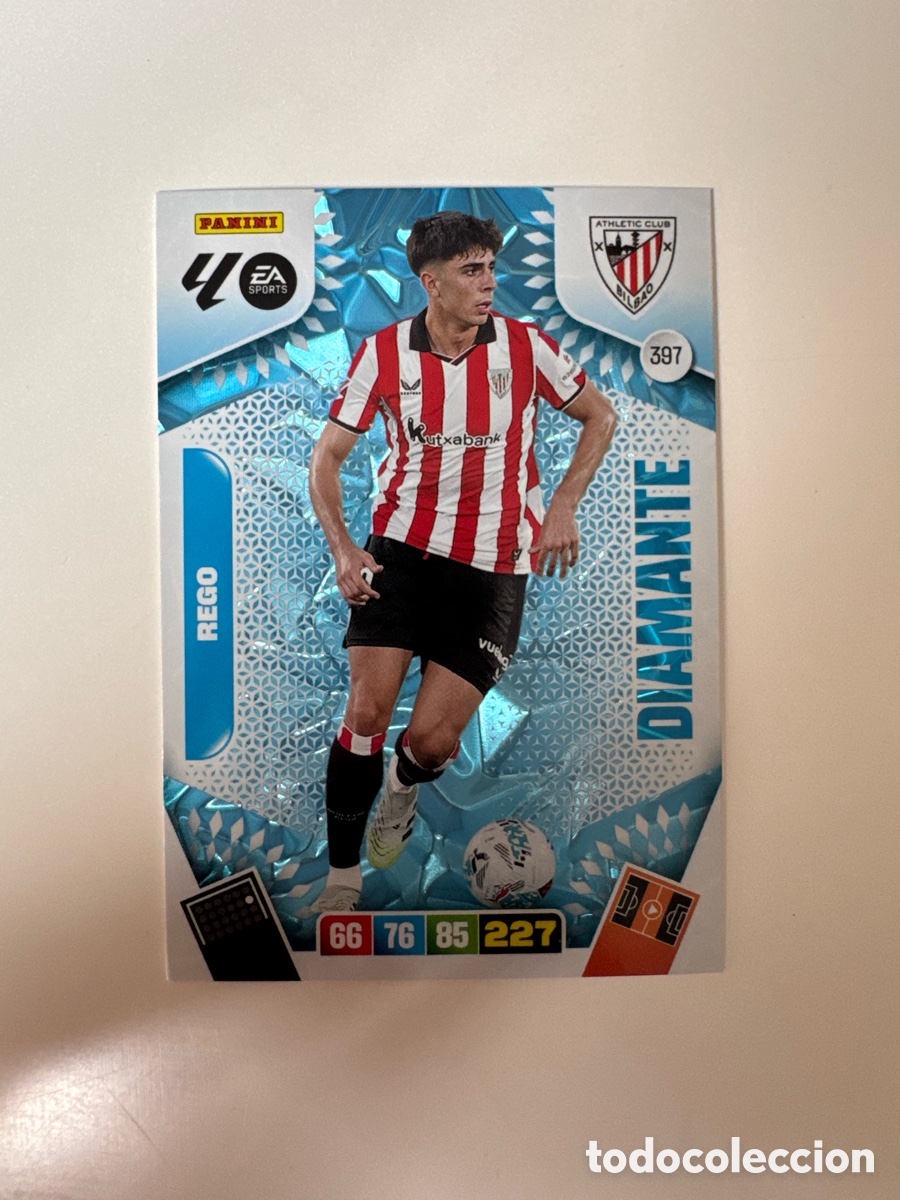 Cartes &agrave; collectionner de Football: PANINI ADRENALYN XL LIGA 2025-2026 25-26 &ndash; DIAMANTE &ndash; Iv&aacute;n Rego Deportivo Alav&eacute;s N&ordm; 397