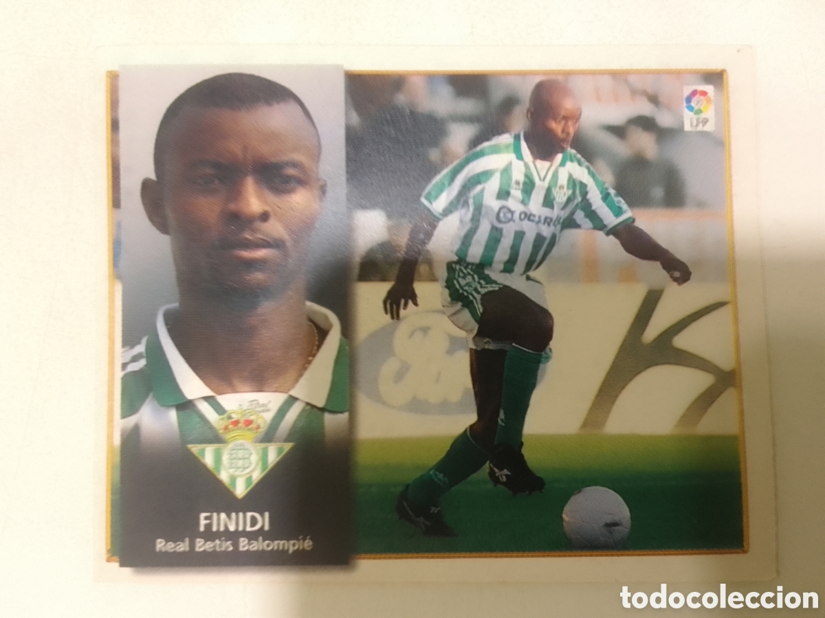 Cromos de F&uacute;tbol: Colecciones Este 98-99 Finidi &bull; Betis.