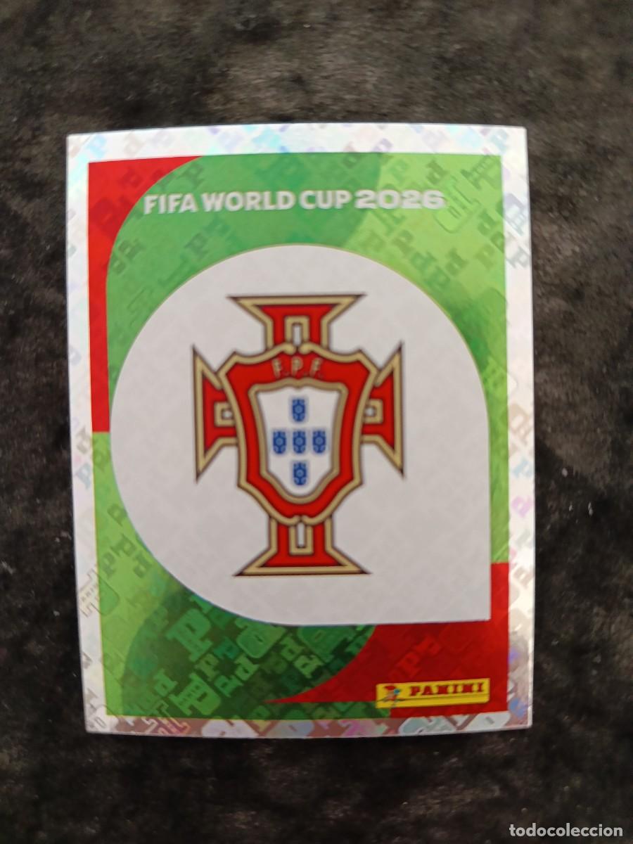 Fu&szlig;ball-Sticker: FIFA WORLD CUP 2026 PANINI. #POR 1. ESCUDO PORTUGAL.
