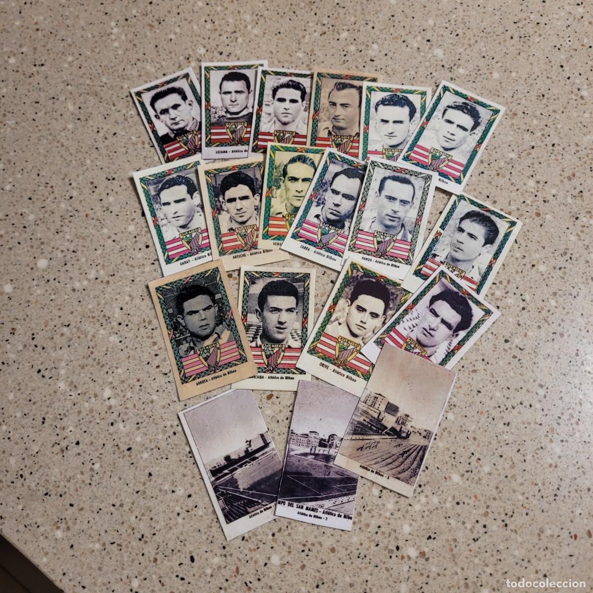 Fu&szlig;ball-Sticker: AT.BILBAO DE FUTBOL 54 RUIZ ROMERO. EQUIPO COMPLETO. LEER COMENTARIOS
