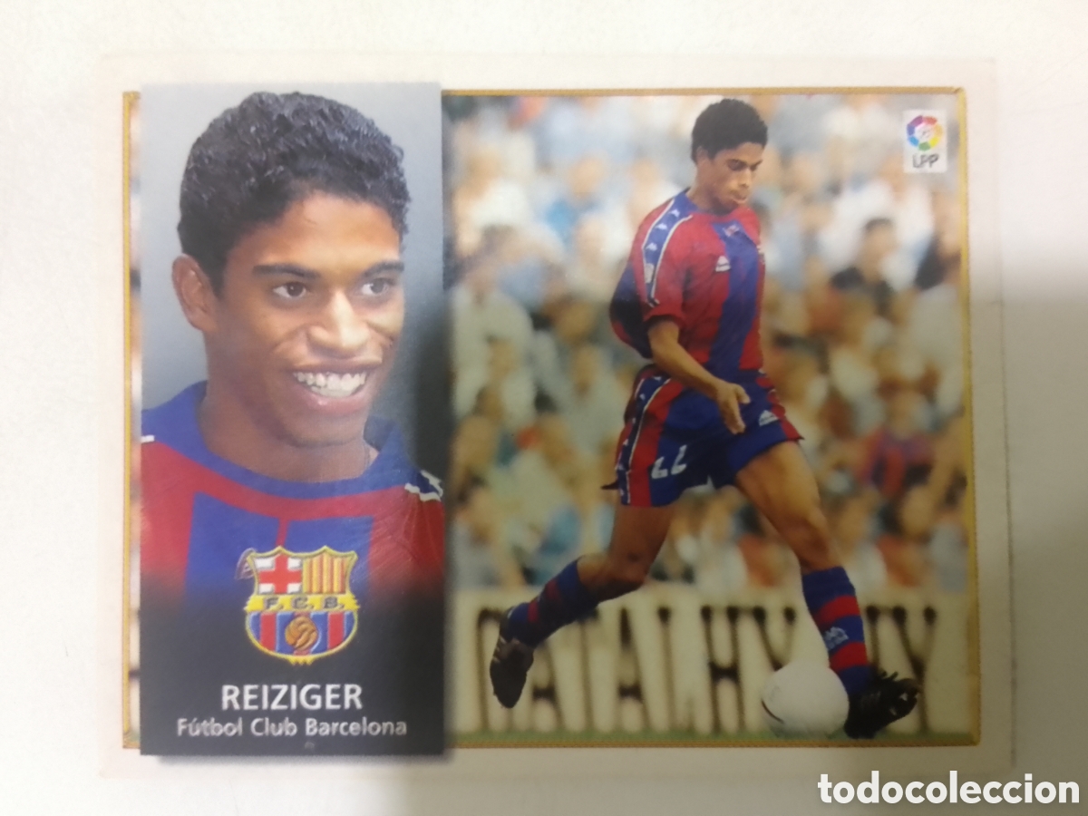 Cromos de F&uacute;tbol: Colecciones Este 98-99 Reiziger &bull; Barcelona.