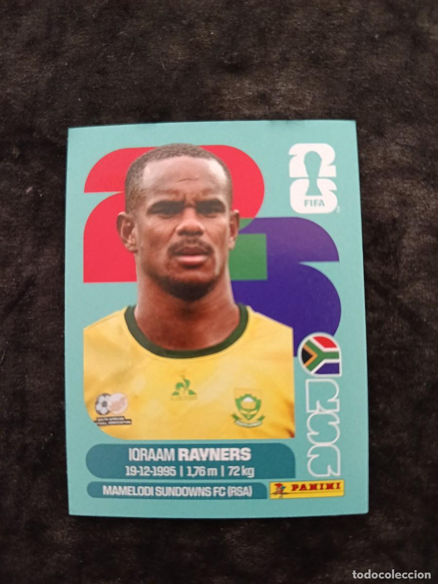 Fu&szlig;ball-Sticker: FIFA WORLD CUP 2026 PANINI. #RSA 18. IORAAM RAYNERS SOUTH AFRICA