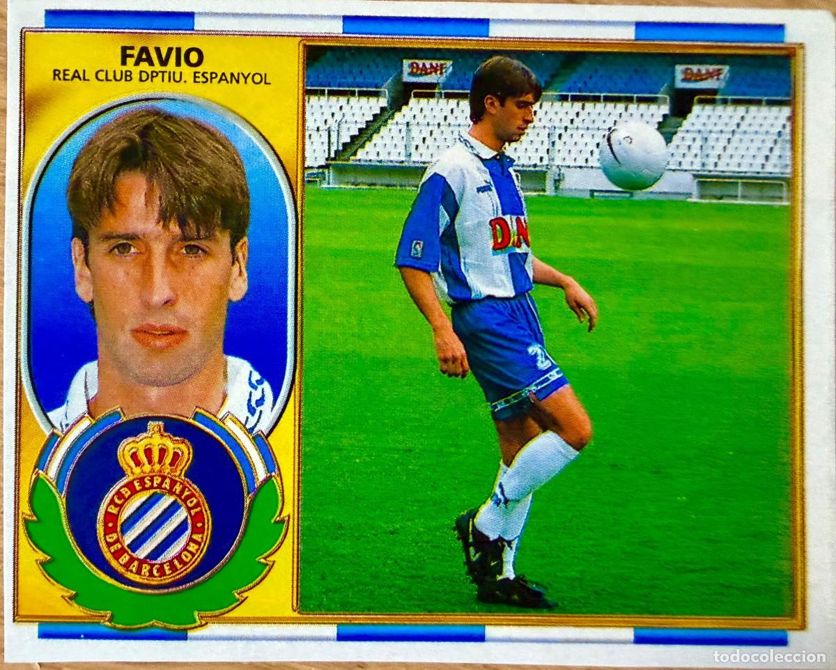 Cromos de F&uacute;tbol: FAVIO COLOCA ESPANYOL ESPA&Ntilde;OL 96 97 1996 1997 LIGA EDICIONES ESTE RECORTADO STICKER