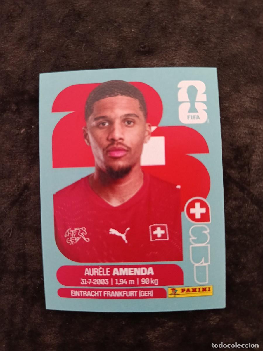 Cromos de F&uacute;tbol: FIFA WORLD CUP 2026 PANINI. #SUI 7. AUR&Eacute;LE AMENDA. SUIZA