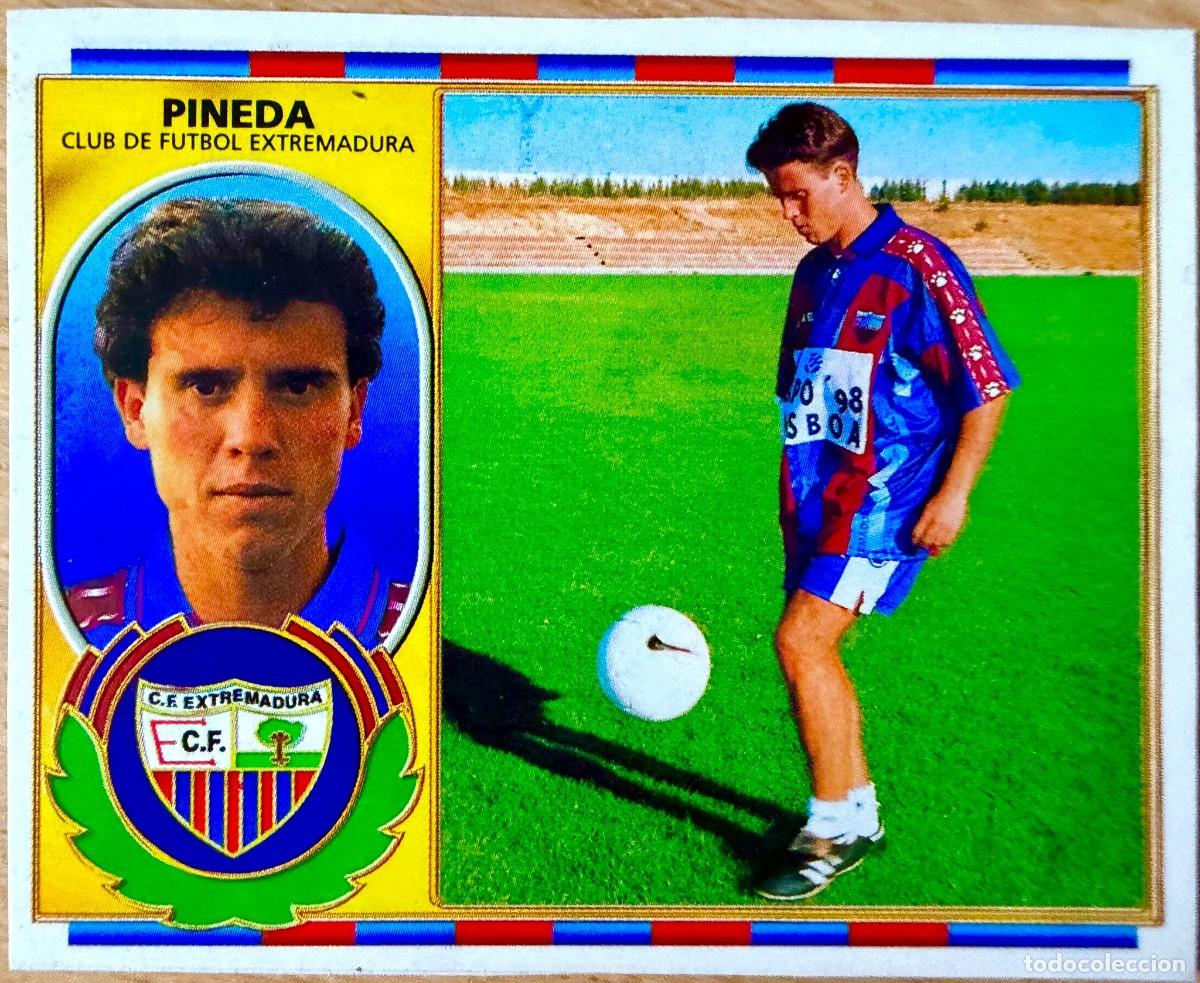 Cromos de F&uacute;tbol: PINEDA COLOCA EXTREMADURA 96 97 1996 1997 LIGA EDICIONES ESTE RECORTADO STICKER
