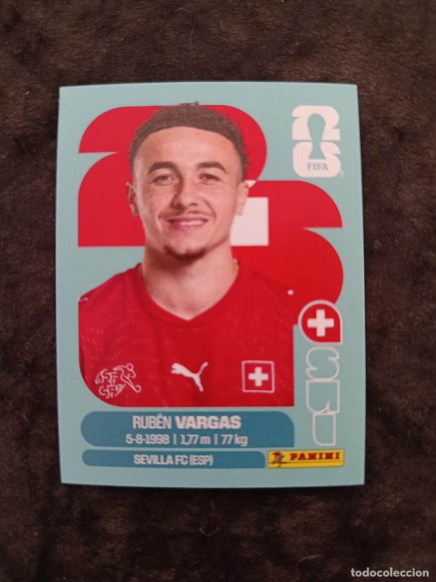 Cromos de f&uacute;tbol: FIFA WORLD CUP MUNDIAL 2026 PANINI. #SUI 18. RUB&Eacute;N VARGAS. SUIZA