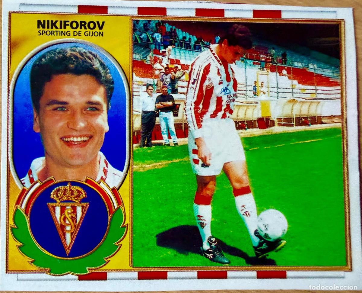 Cromos de Futebol: NIKIFOROV COLOCA SPORTING GIJON 96 97 1996 1997 LIGA EDICIONES ESTE RECORTADO STICKER