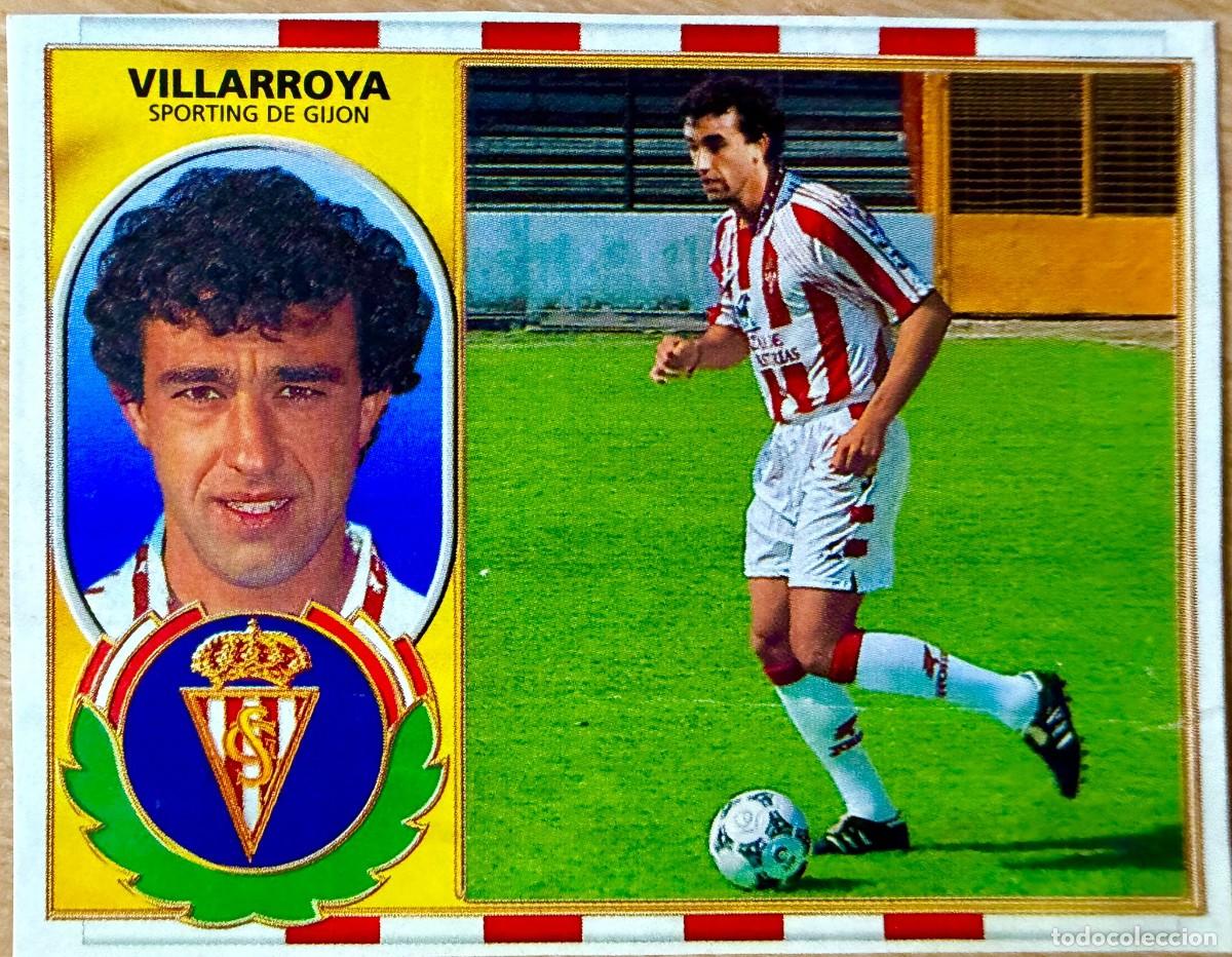 Cromos de Futebol: VILLARROYA COLOCA SPORTING GIJON 96 97 1996 1997 LIGA EDICIONES ESTE RECORTADO STICKER