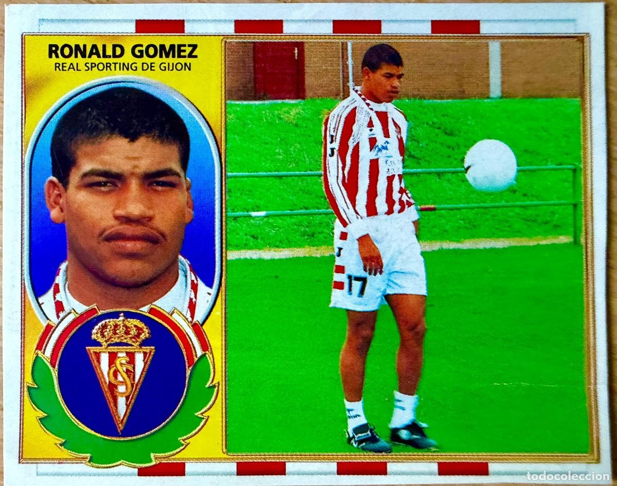 Cromos de Futebol: RONALD GOMEZ COLOCA SPORTING GIJON 96 97 1996 1997 LIGA EDICIONES ESTE RECORTADO STICKER