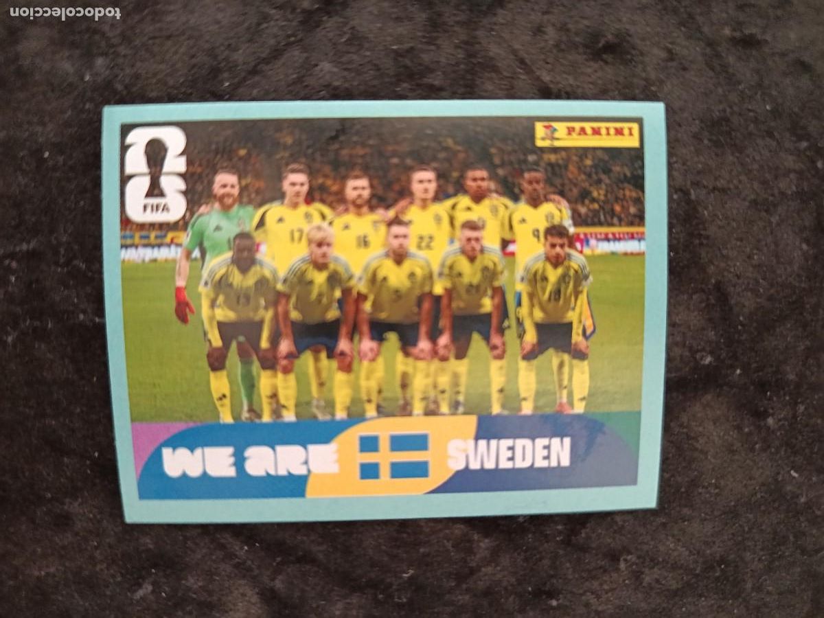 Cromos de Futebol: FIFA WORLD CUP 2026 PANINI. #SWE 13. EQUIPO SUECIA.