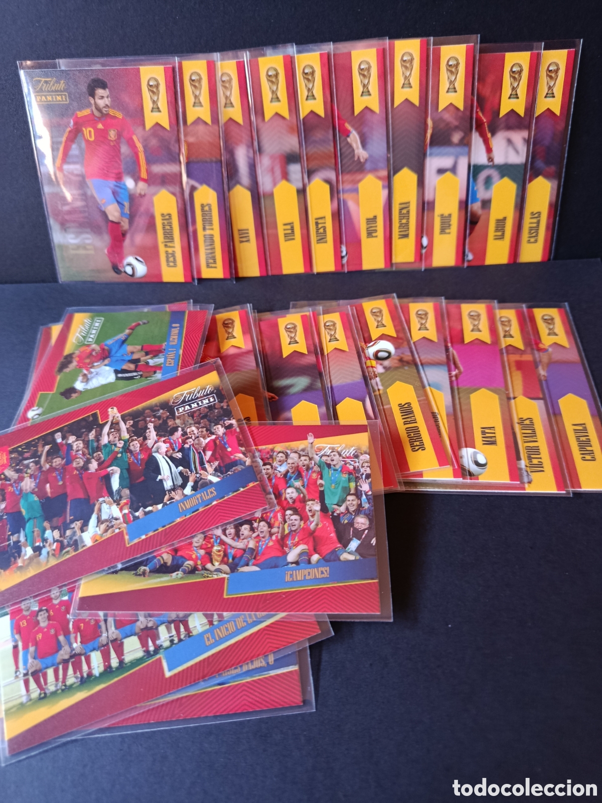 Cromos de F&uacute;tbol: Panini tributo Espa&ntilde;a 2010