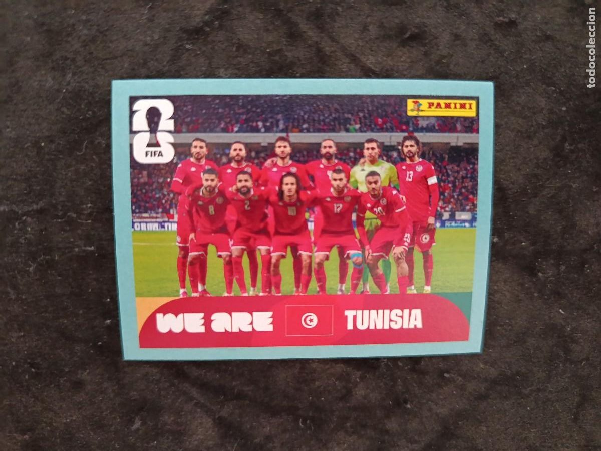 Figurine di Calcio: FIFA WORLD CUP 2026 PANINI. #TUN 13. EQUIPO. TUNEZ.