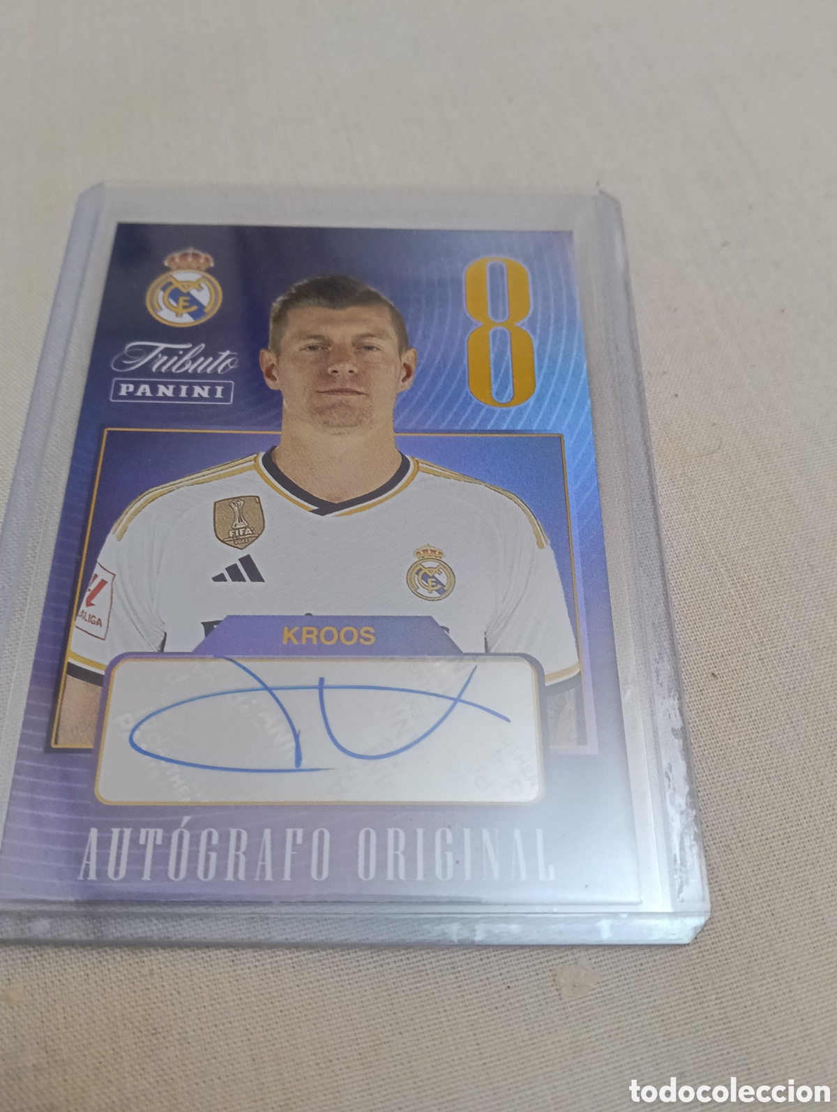 Cromos de F&uacute;tbol: Aut&oacute;grafo de Tony Kross de Panini