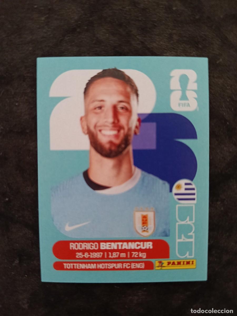 Football Stickers: FIFA WORLD CUP 2026 PANINI. #URU 12. RODRIGO BENTANCUR. URUGUAY