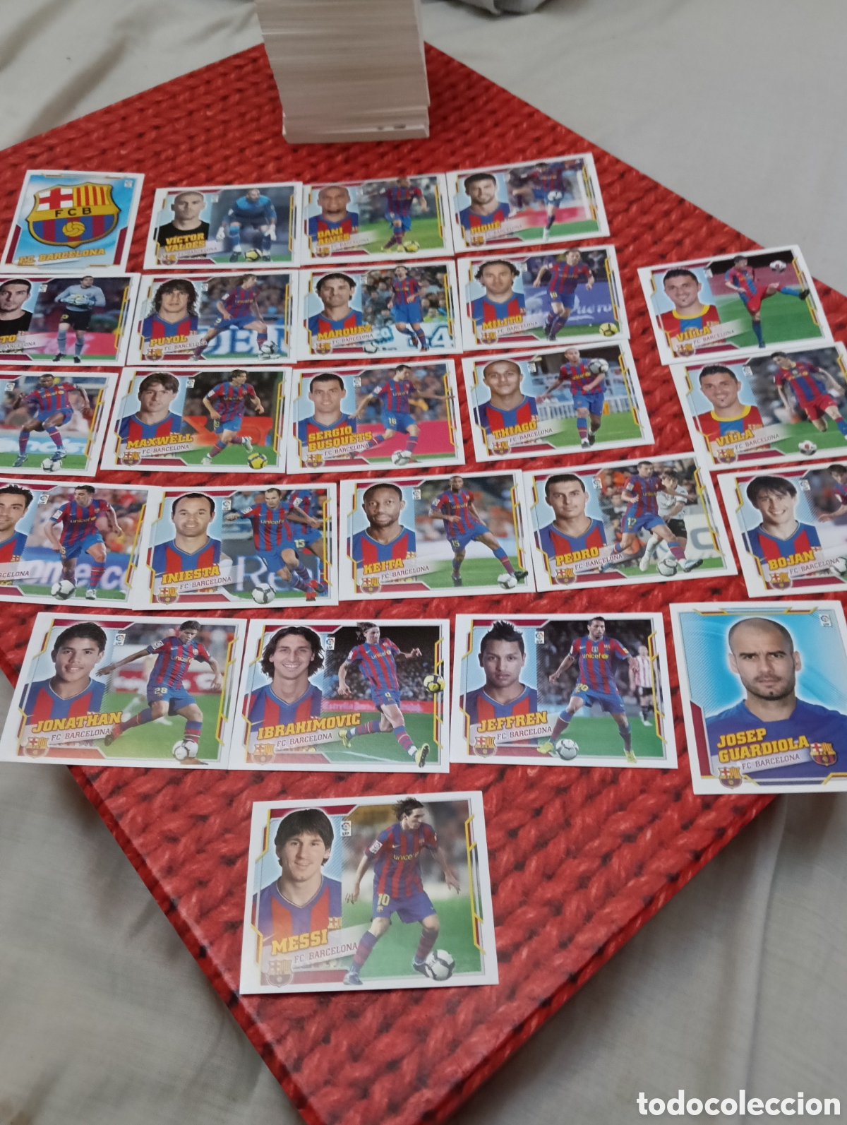 Cromos de F&uacute;tbol: Colecci&oacute;n completa liga este de Panini 2010 11