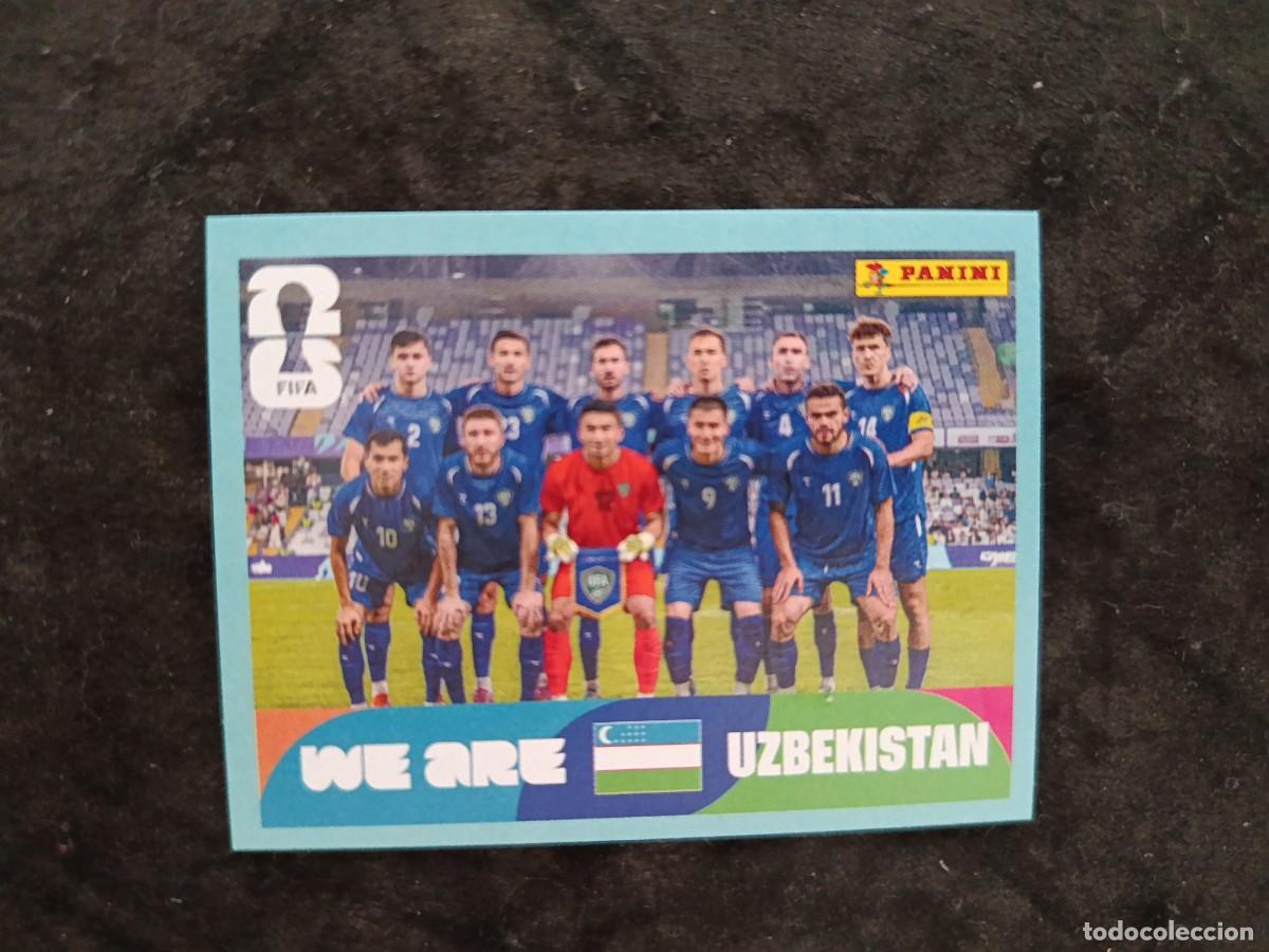 Figurine di Calcio: FIFA WORLD CUP 2026 PANINI. #UZB 13. EQUIPO UZBEKISTAN
