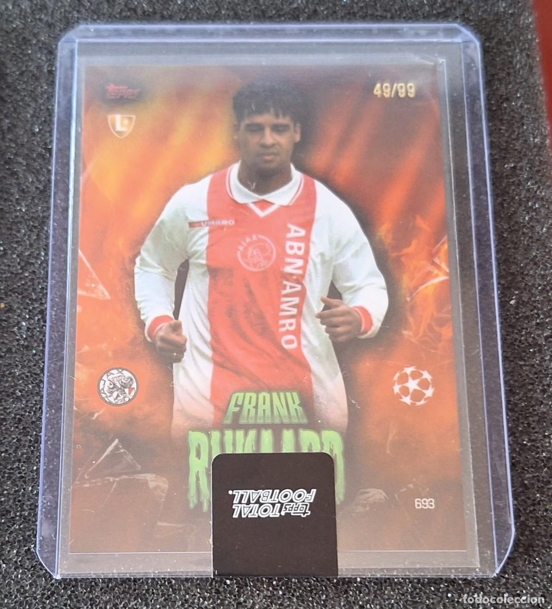 Cromos de F&uacute;tbol: Frank Rijkaard Ajax Amsterdam Topps Total Football 49/99 Halloween