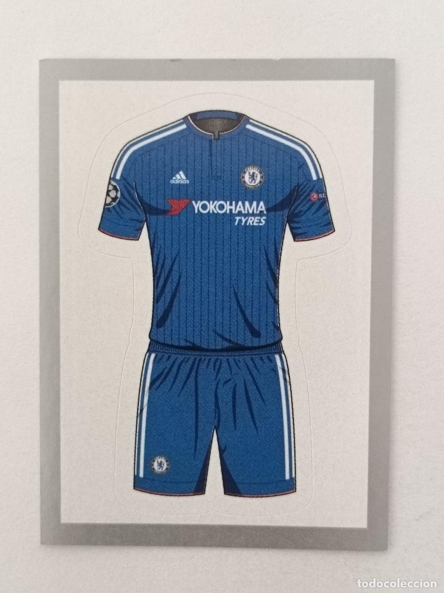Cromos de F&uacute;tbol: #437 UNIFORME (CHELSEA) UEFA CHAMPIONS LEAGUE 2015/2016 TOPPS