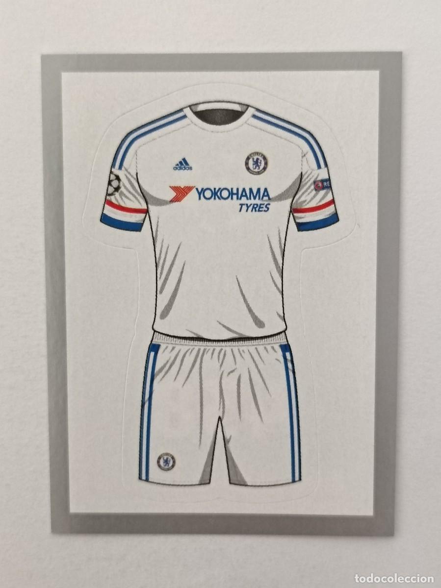 Cromos de F&uacute;tbol: #438 UNIFORME (CHELSEA) UEFA CHAMPIONS LEAGUE 2015/2016 TOPPS