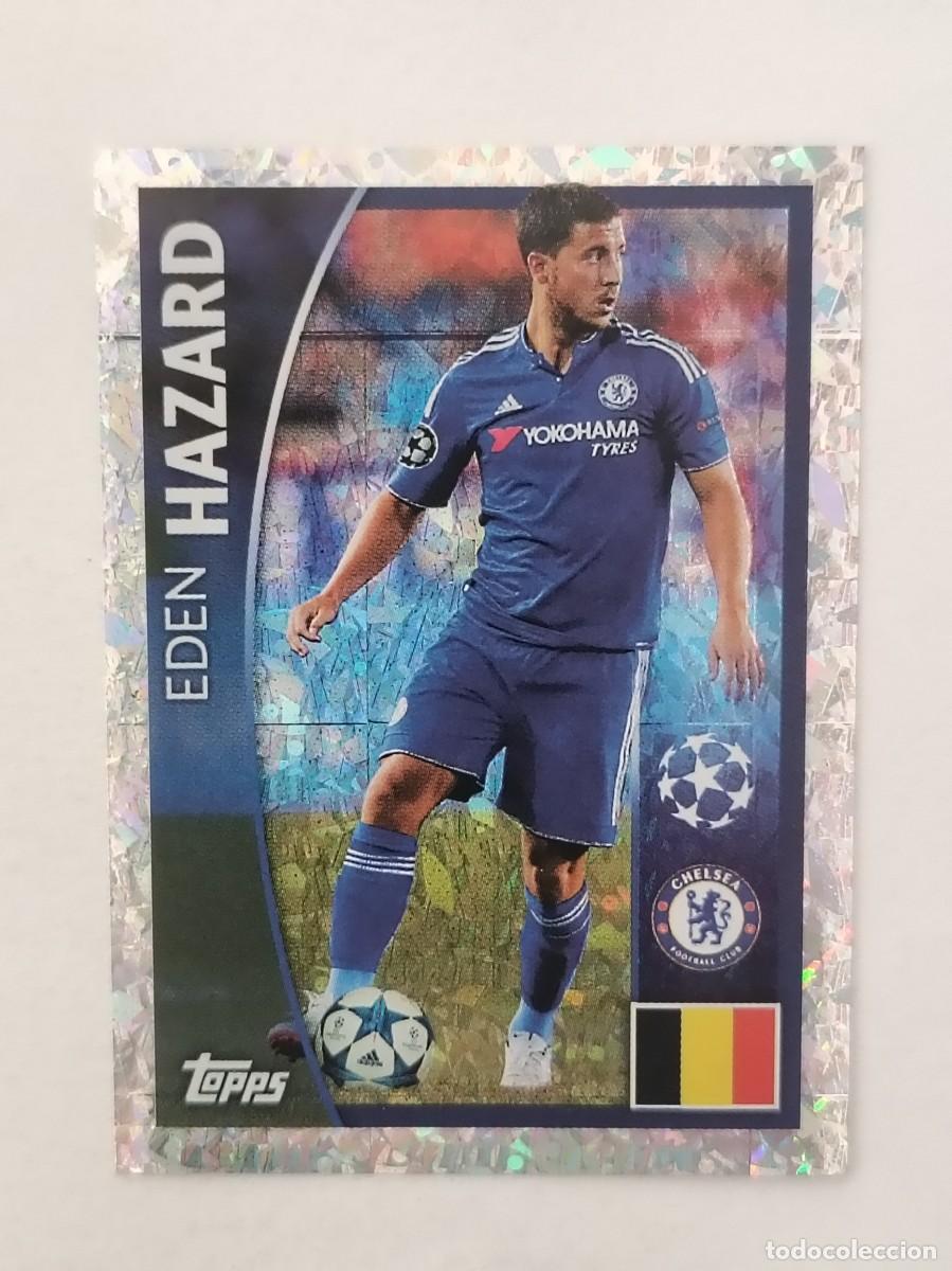Cromos de F&uacute;tbol: #439 HAZARD (CHELSEA) UEFA CHAMPIONS LEAGUE 2015/2016 TOPPS