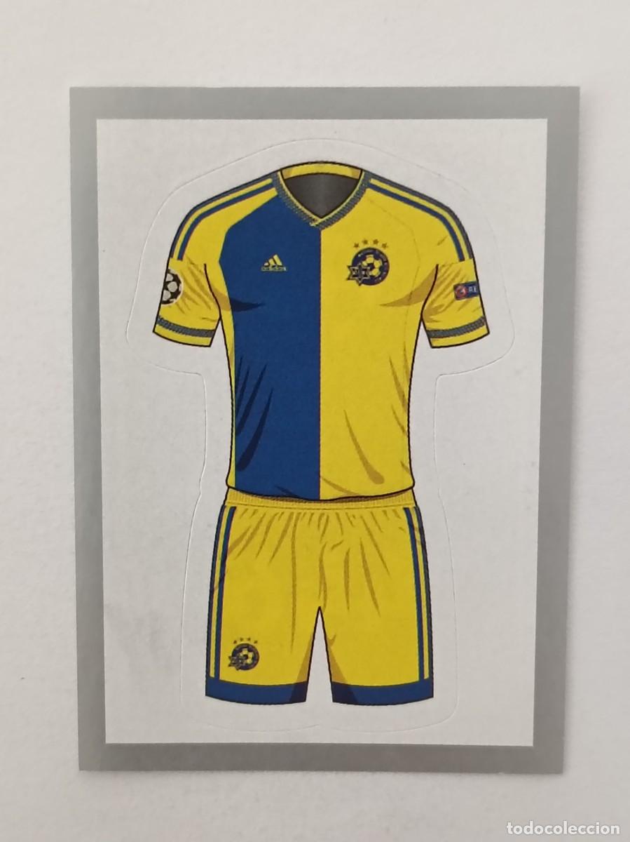 Cromos de F&uacute;tbol: #446 UNIFORME (MACCABI TEL AVIV) UEFA CHAMPIONS LEAGUE 2015/2016 TOPPS